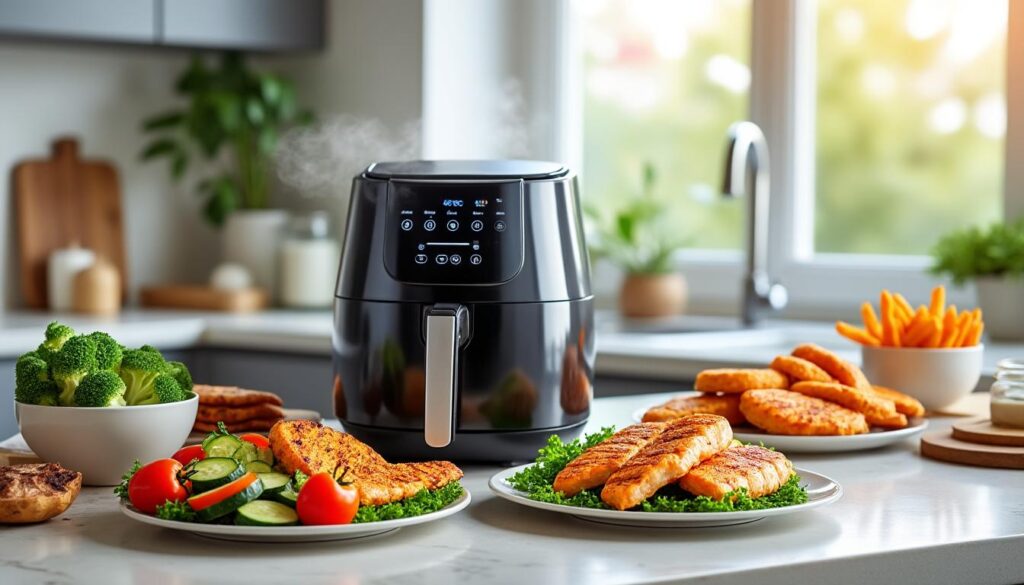découvrez comment utiliser votre air fryer pour préparer des plats savoureux et sains, alliant goût et cuisson légère au quotidien.