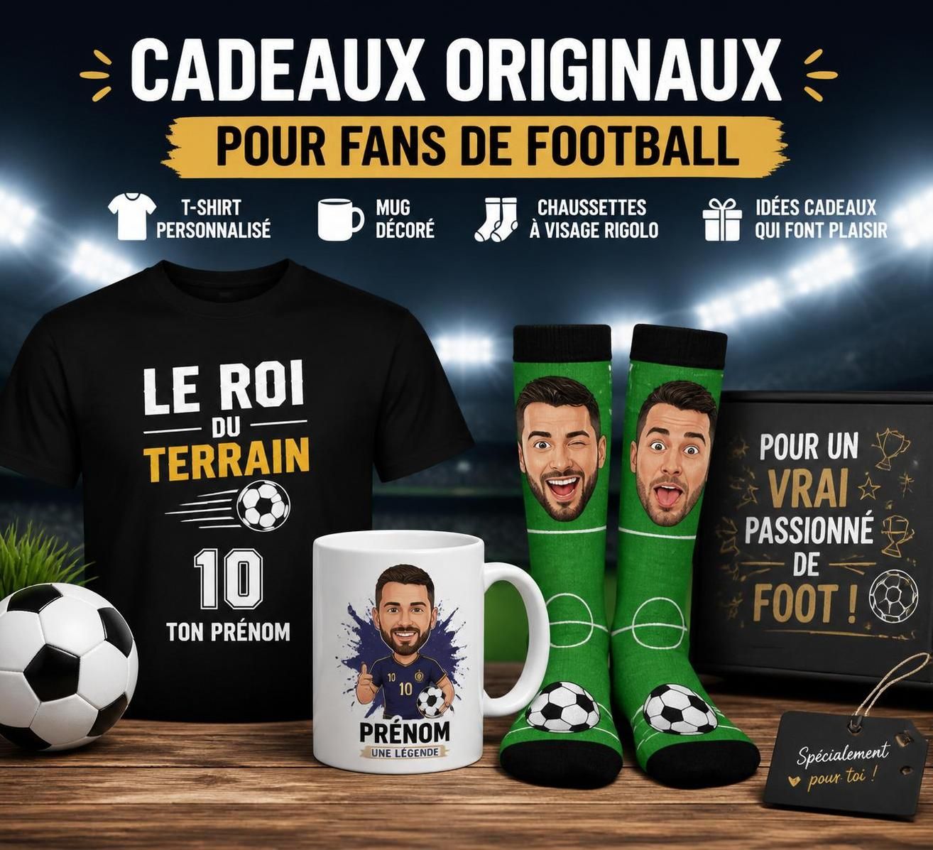 découvrez des idées originales de cadeaux foot pour surprendre un fan de ballon rond, du matériel aux accessoires en passant par les expériences uniques.