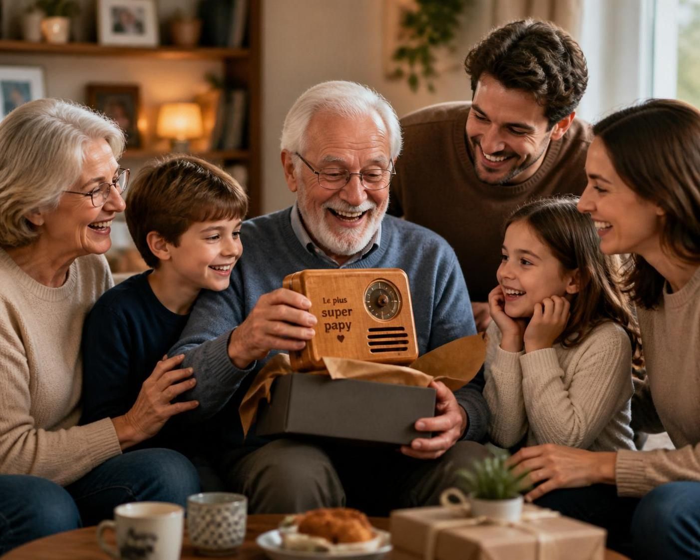 découvrez des idées de cadeaux originales pour grand-père, conçues pour surprendre et émouvoir ce héros de votre cœur.