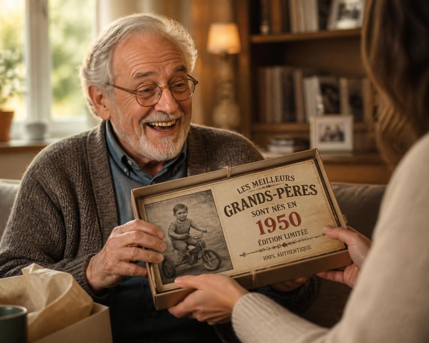 découvrez des idées originales de cadeaux pour surprendre votre grand-père et lui montrer tout votre amour avec des attentions uniques et personnalisées.