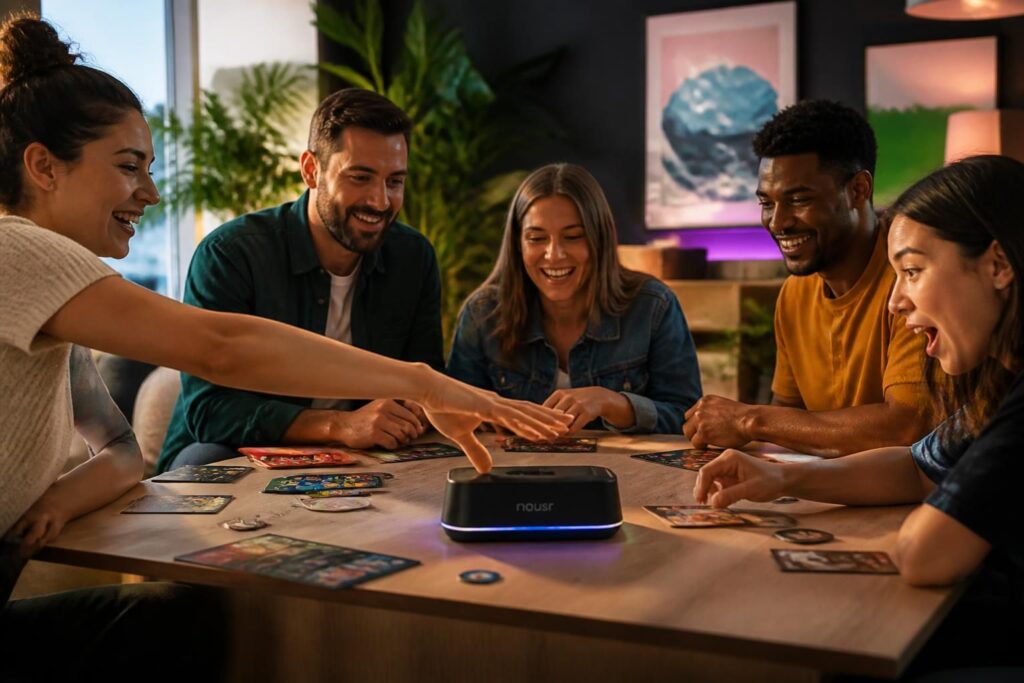 découvrez mousr, l’accessoire connecté innovant qui révolutionne vos parties de jeu entre amis en ajoutant fun et interactivité à chaque moment.