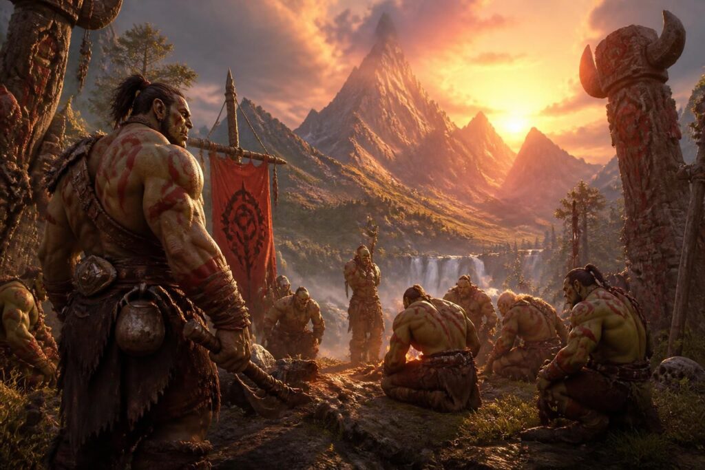 découvrez les origines légendaires des orcs dans l'univers de warcraft, une tribu mythique au cœur d'histoires épiques et fascinantes.