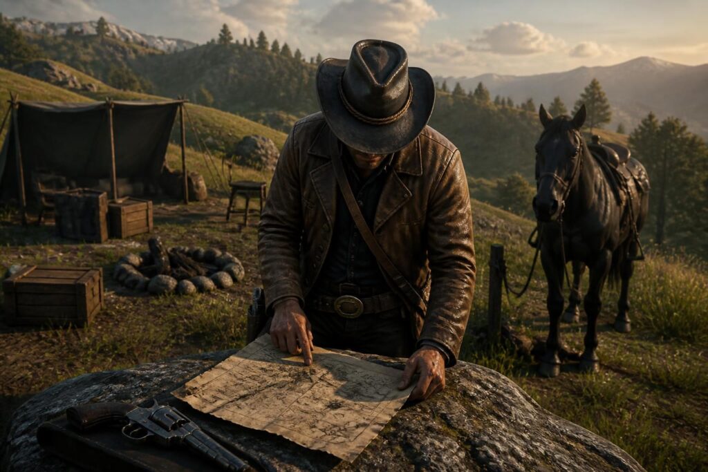 découvrez où trouver la carte au trésor jack hall dans red dead redemption 2 pour réussir votre chasse au trésor et dénicher des richesses cachées.
