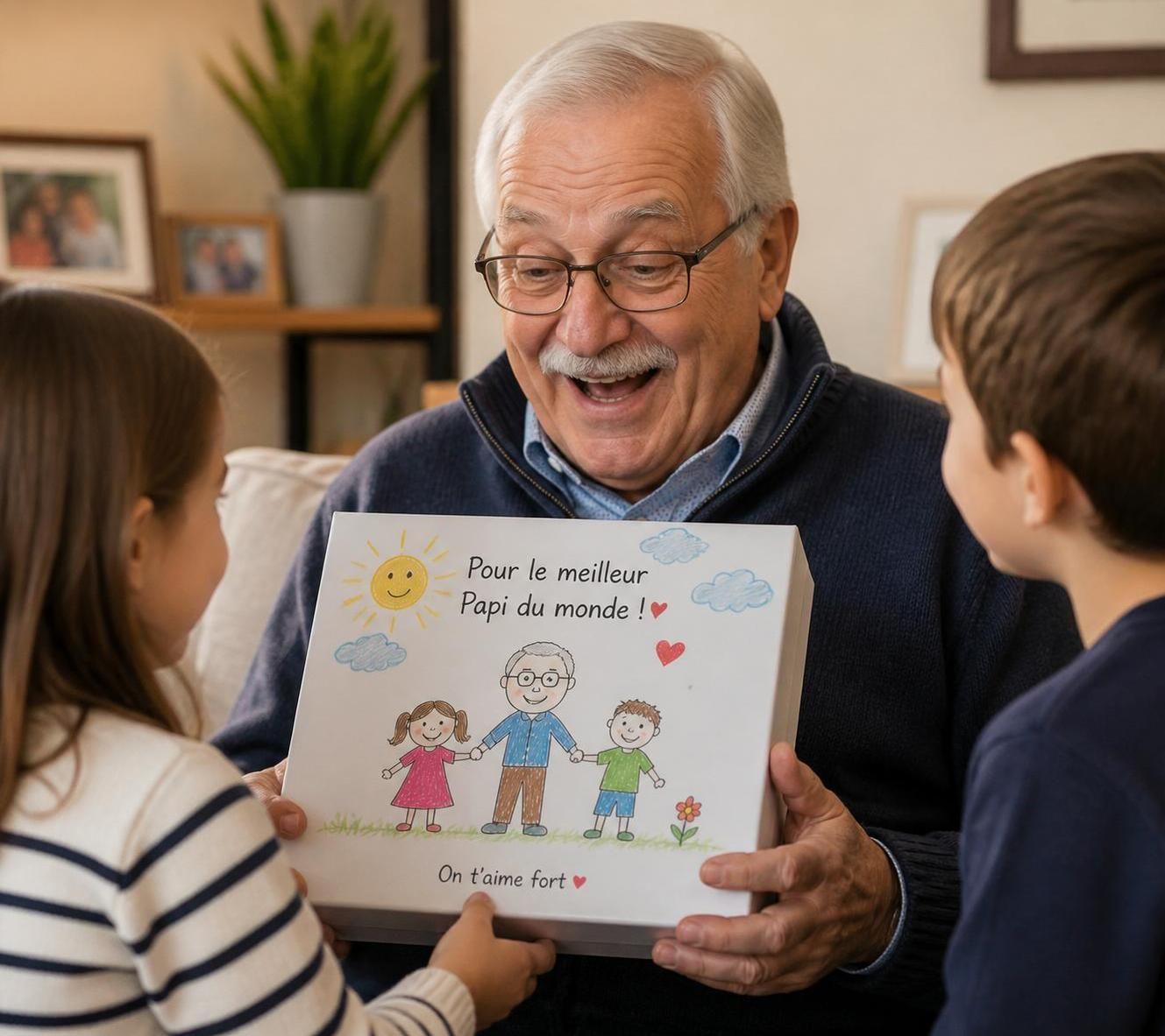 découvrez des idées originales de cadeaux pour la fête des papys, conçues pour émouvoir et toucher le cœur de votre grand-père.