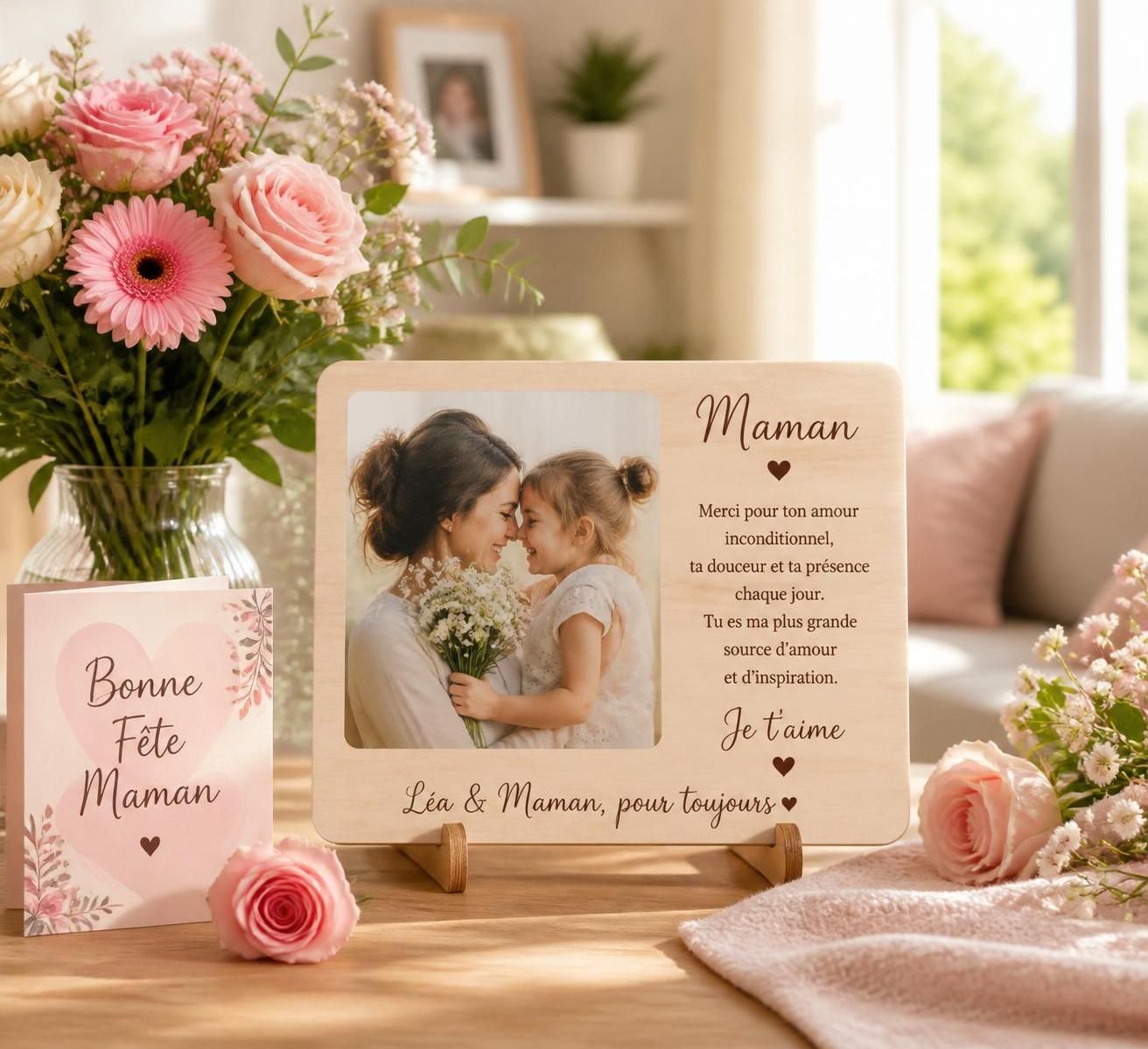 découvrez comment choisir un cadeau personnalisé pour la fête des mères afin d'émouvoir et toucher le cœur avec une surprise unique et mémorable.