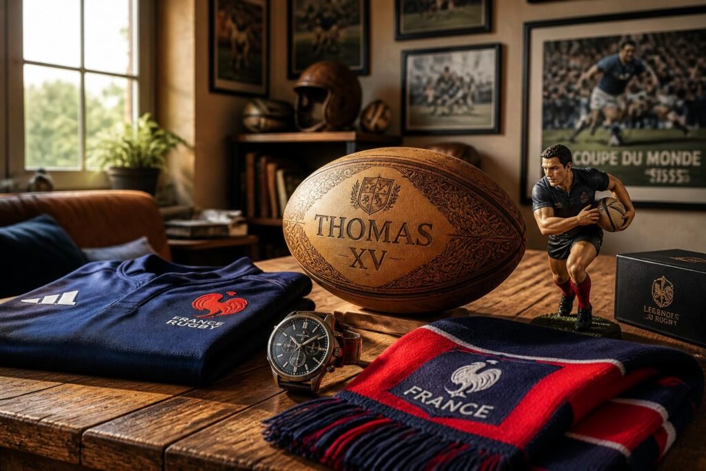 découvrez des idées cadeaux originales et surprenantes pour tous les fans de rugby. trouvez le présent parfait pour célébrer la passion du ballon ovale.