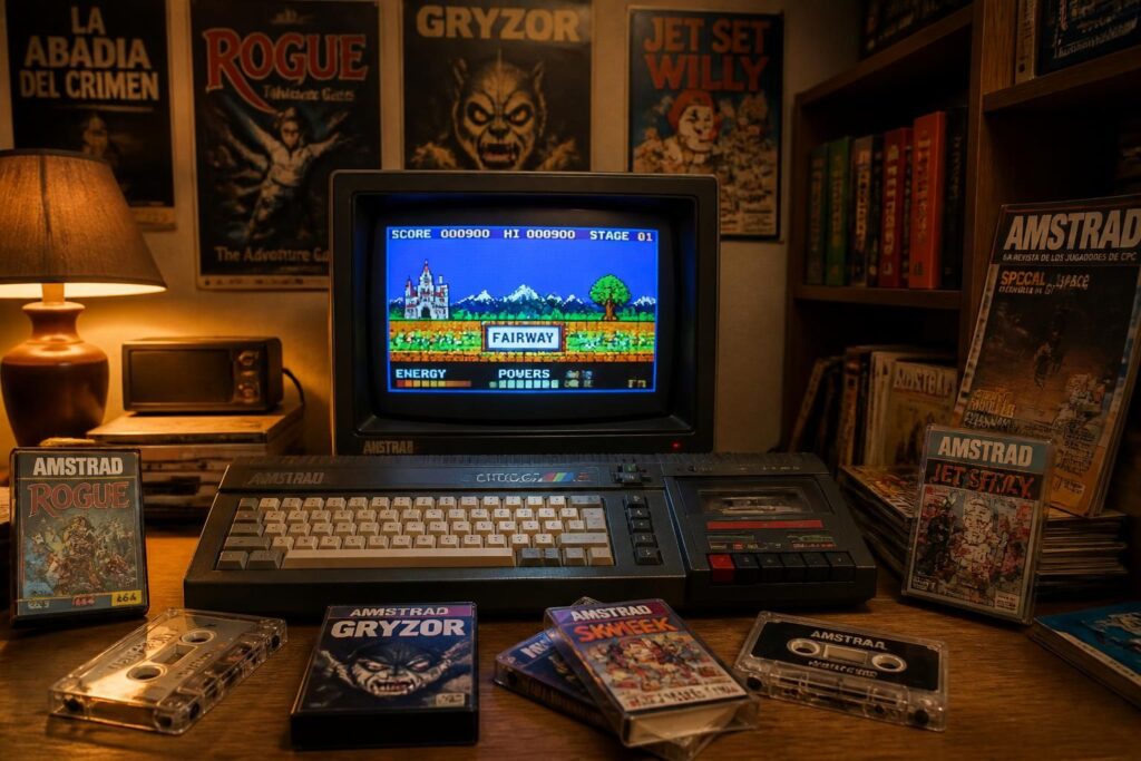 découvrez les jeux incontournables de l'amstrad cpc 464 et apprenez comment les lancer aujourd'hui pour revivre les meilleures expériences rétro.