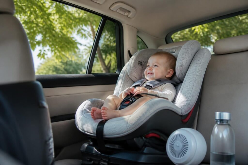 découvrez nos conseils pour protéger votre bébé en voiture pendant la canicule et choisir le siège auto adapté pour garantir sa sécurité et son confort.