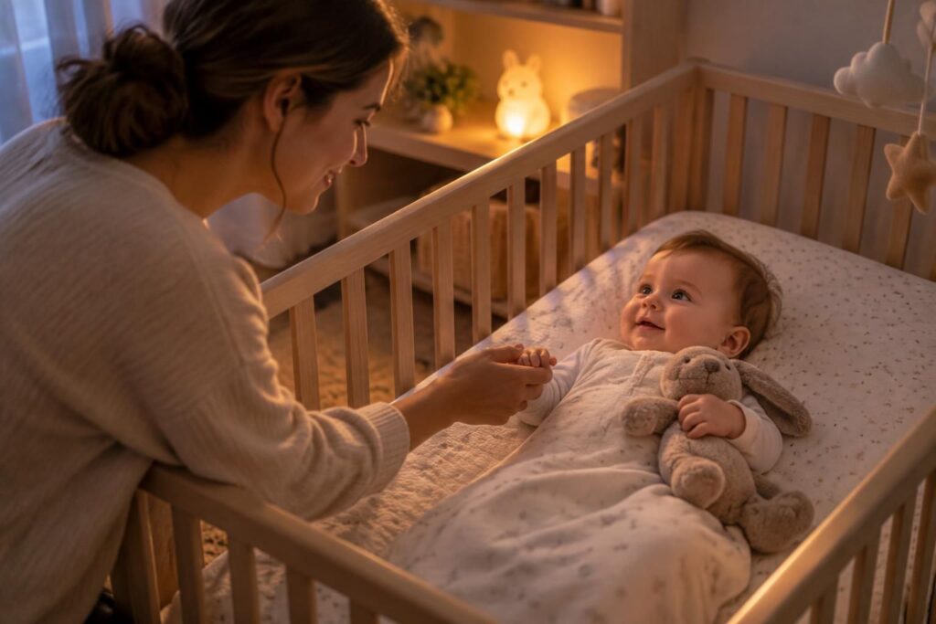 découvrez à quel âge apparaît la peur de l’abandon chez bébé, comment elle influence son sommeil et quelles solutions douces l’aident à s’apaiser.
