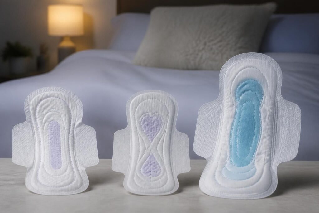 découvrez notre guide d'achat des serviettes hygiéniques nuit avec une sélection des modèles always, nana et autres grandes absorptions pour un confort optimal toute la nuit.